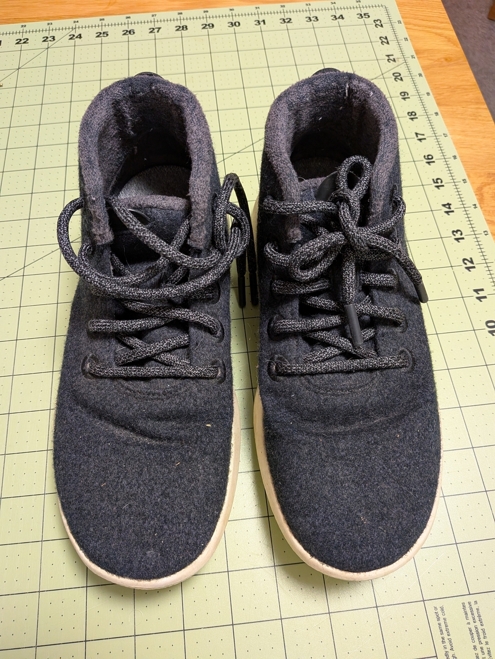 Allbirds Women's Casual High-Top Sneaker Boot in Charcoal